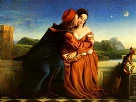 William Dyce Paolo e Francesca oil painting image